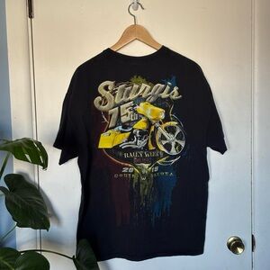 Sturgis motorcycle graphic T-shirt
